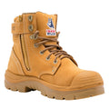 Steel Blue Mens Argyle Zip Safety Boots (332152) Wheat Nubuck