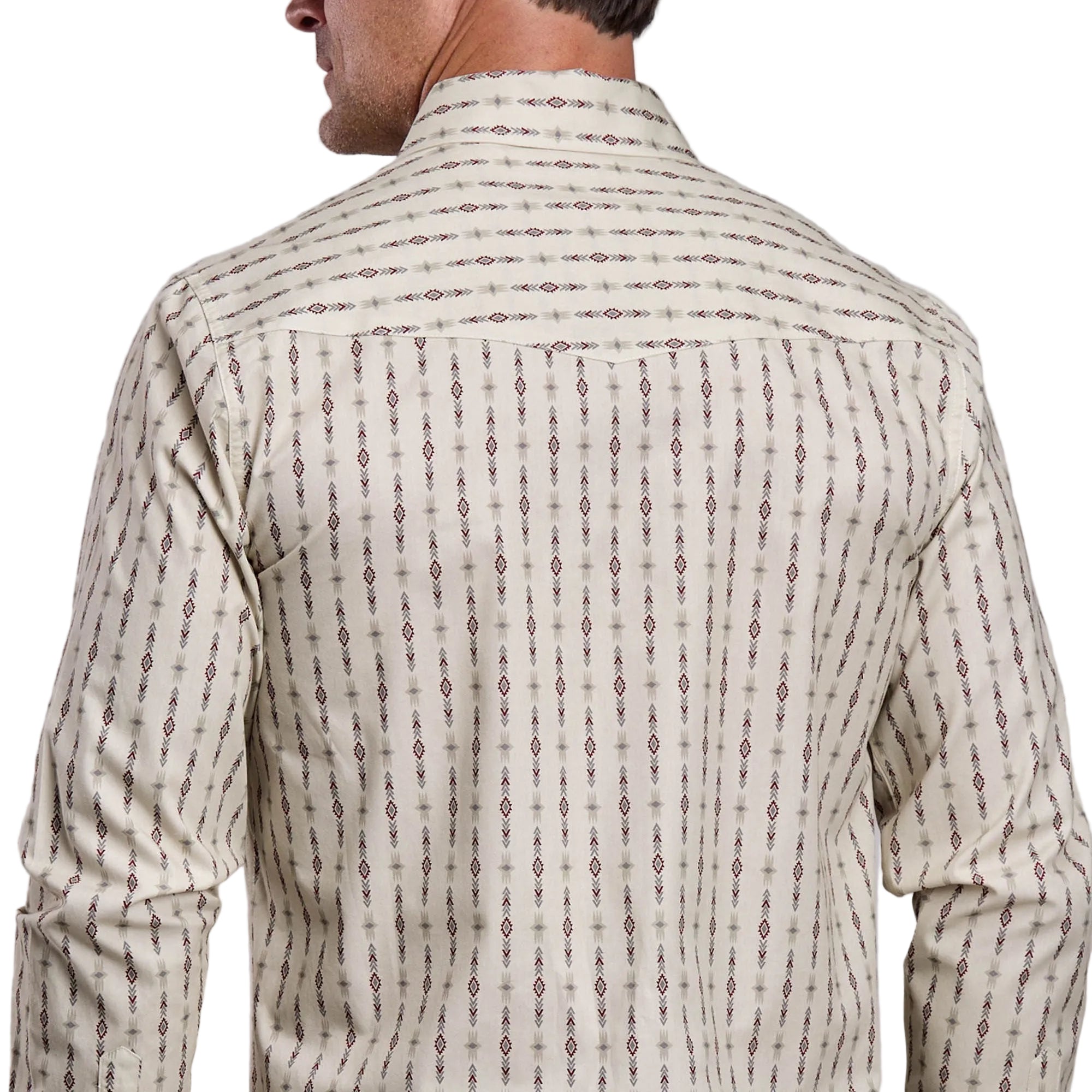 Stetson Mens Collection L/S Shirt (01476012) White