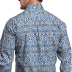 Stetson Mens Collection L/S Shirt (01526009) Blue