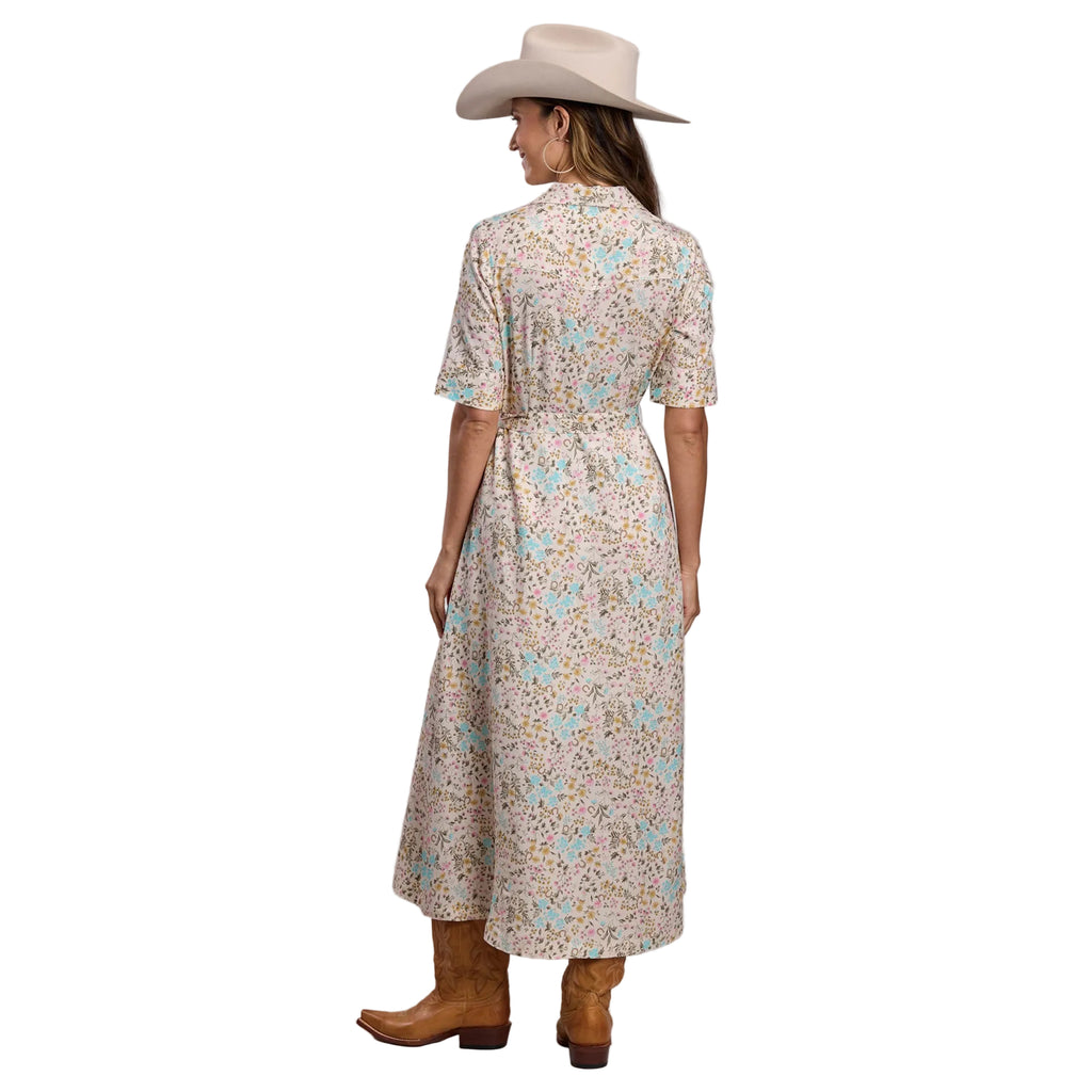 Stetson Womens Collection S/S Dress (57590310) Print White