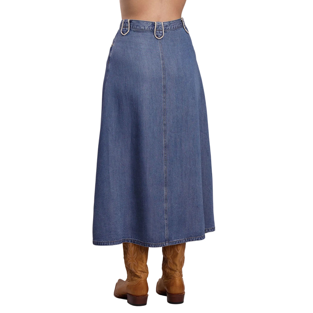 Stetson Womens Collection Skirt (60565013) Solid Blue