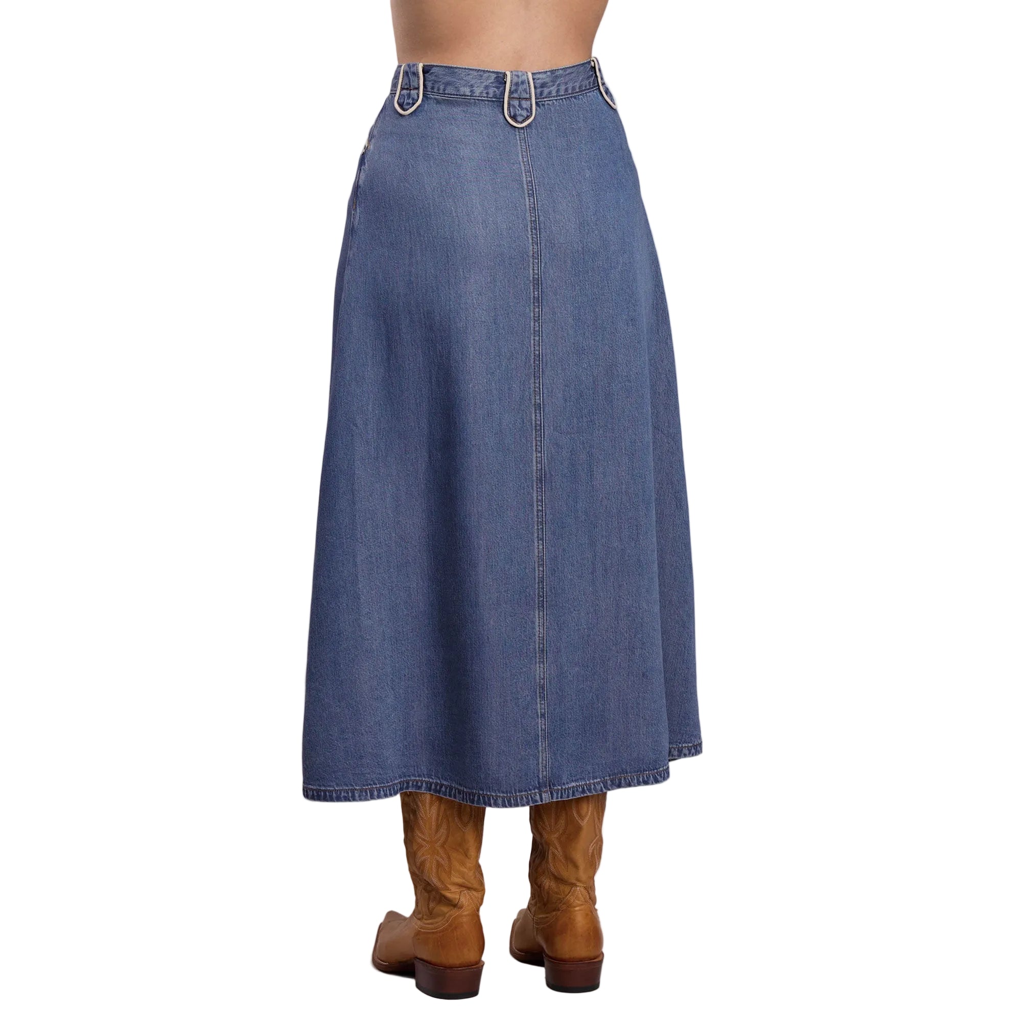 Stetson Womens Collection Skirt (60565013) Solid Blue