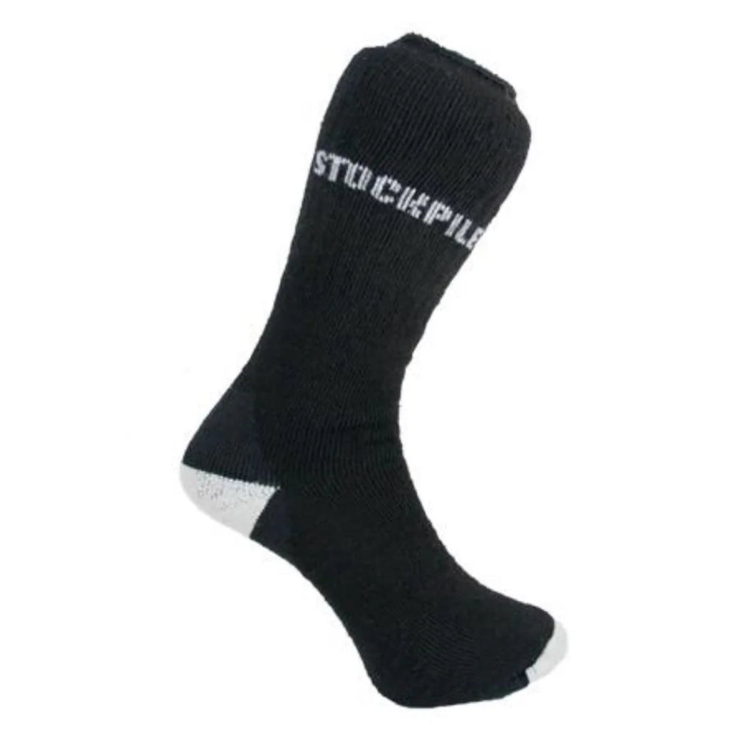Stockpile SpinFX Socks Black