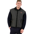 Swanndri Mens Foxton Wool Lined Vest (SSD0408W) Brown