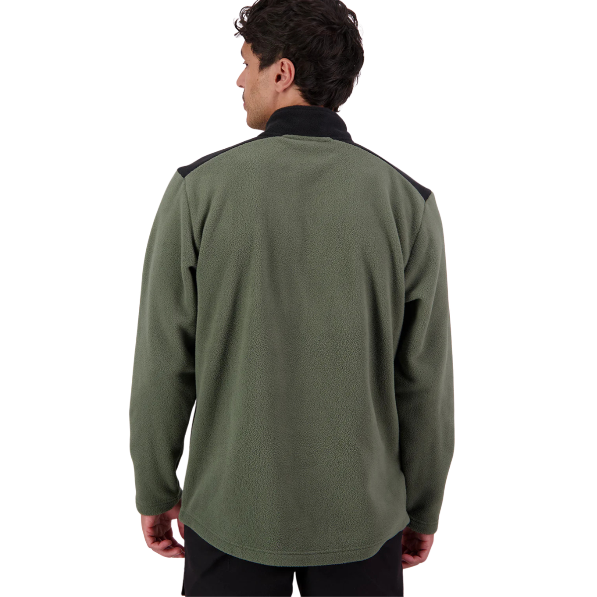 Swanndri Mens High Rock 1/4 Zip Jumper (SW2667M) Olive