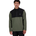 Swanndri Mens High Rock 1/4 Zip Jumper (SW2667M) Olive