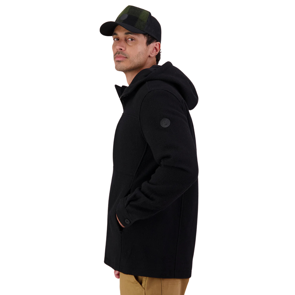 Swanndri Mens Hudson Hoodie (SW17435M) Black