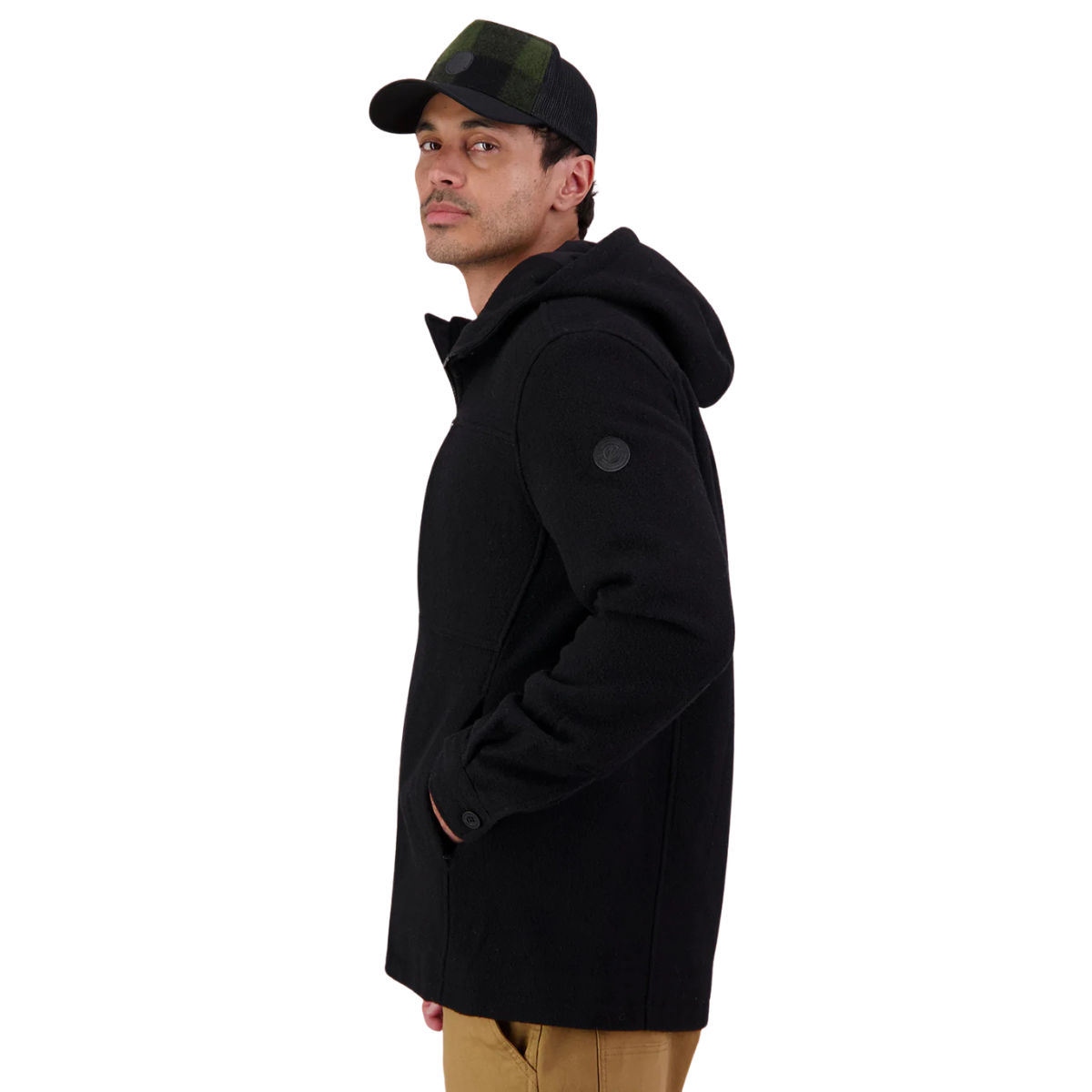 Swanndri Mens Hudson Hoodie (SW17435M) Black