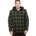 Swanndri Mens Hudson Hoody (SW17435M) Olive/Black