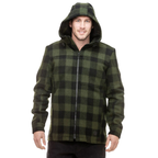 Swanndri Mens Hudson Hoody (SW17435M) Olive/Black