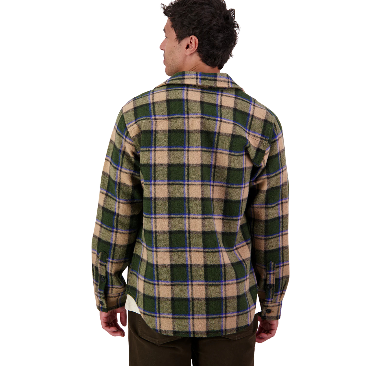 Swanndri Mens Kiaraki V4 Wool Shacket (SW26470M) Palmerston Check