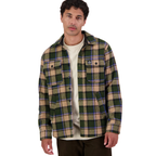 Swanndri Mens Kiaraki V4 Wool Shacket (SW26470M) Palmerston Check