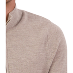 Swanndri Mens Otahu River V2 Quarter Zip Jumper (SW26575M) Biscotti Marle