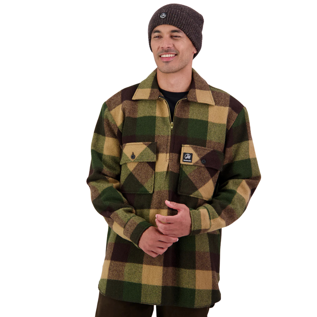 Swanndri Mens Ranger Bush L/S Shirt (SSD0107) Checkamo