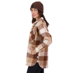 Swanndri Womens Anchorage V3 Wool Shacket (SW26471W) Montana Check
