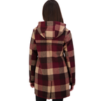 Swanndri Womens Annmore V2 Wool Overcoat (SW26437W) Florence Check