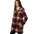 Swanndri Womens Annmore V2 Wool Overcoat (SW26437W) Florence Check