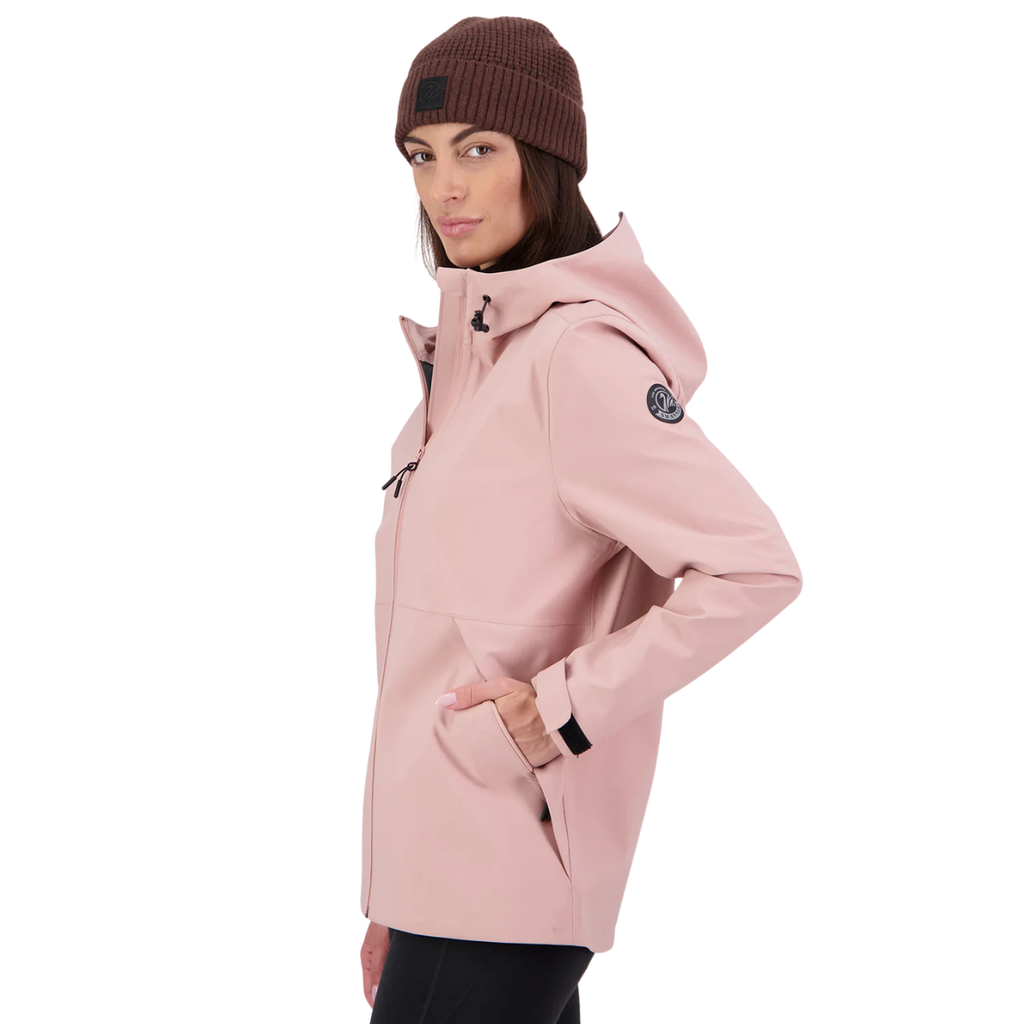 Swanndri Womens Wellington Rain Jacket (SW234561W) Pink Salt