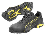 Puma Mens Amsterdam Safety Shoe (642717) Black/Yellow 7