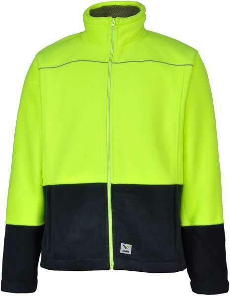 Rainbird Mens Hi Vis Lumber Jacket (8471) Yellow/Navy 4/5XL