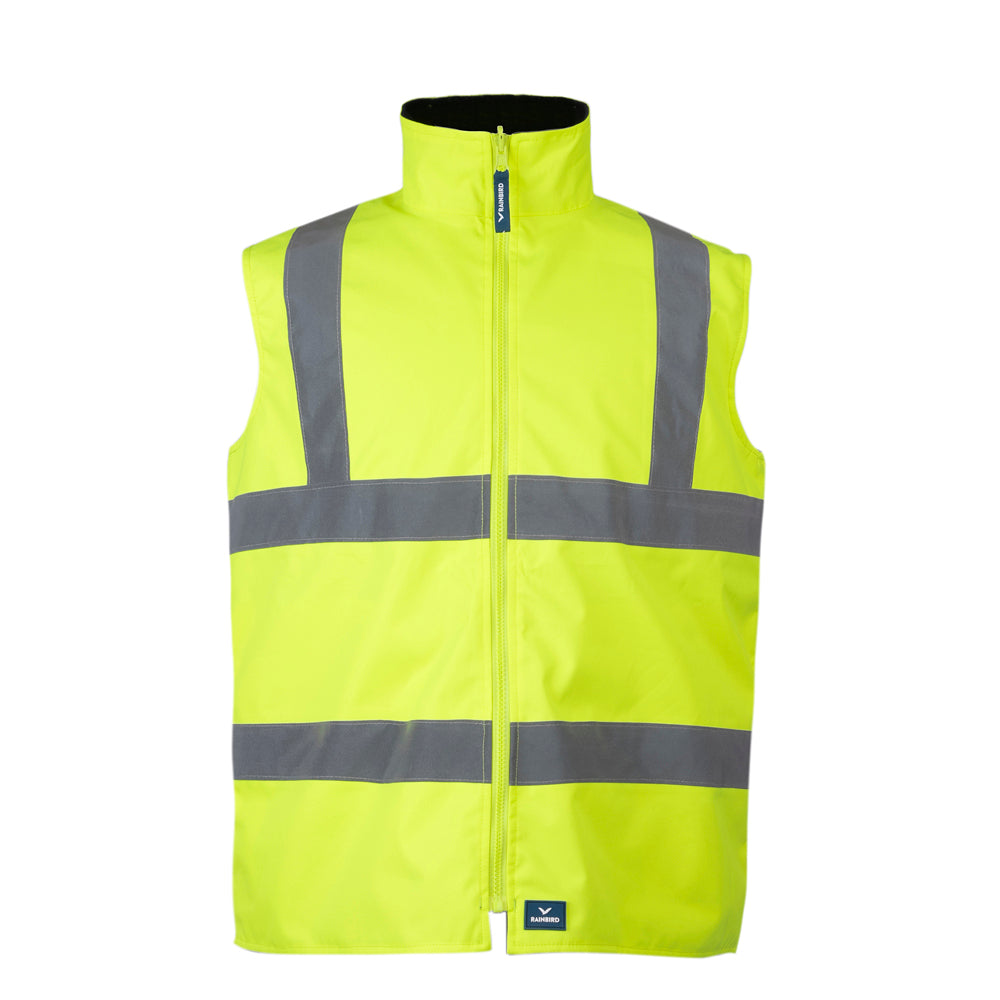Rainbird Mens Hi Vis Reversible Utility Vest (8553) Yellow XS