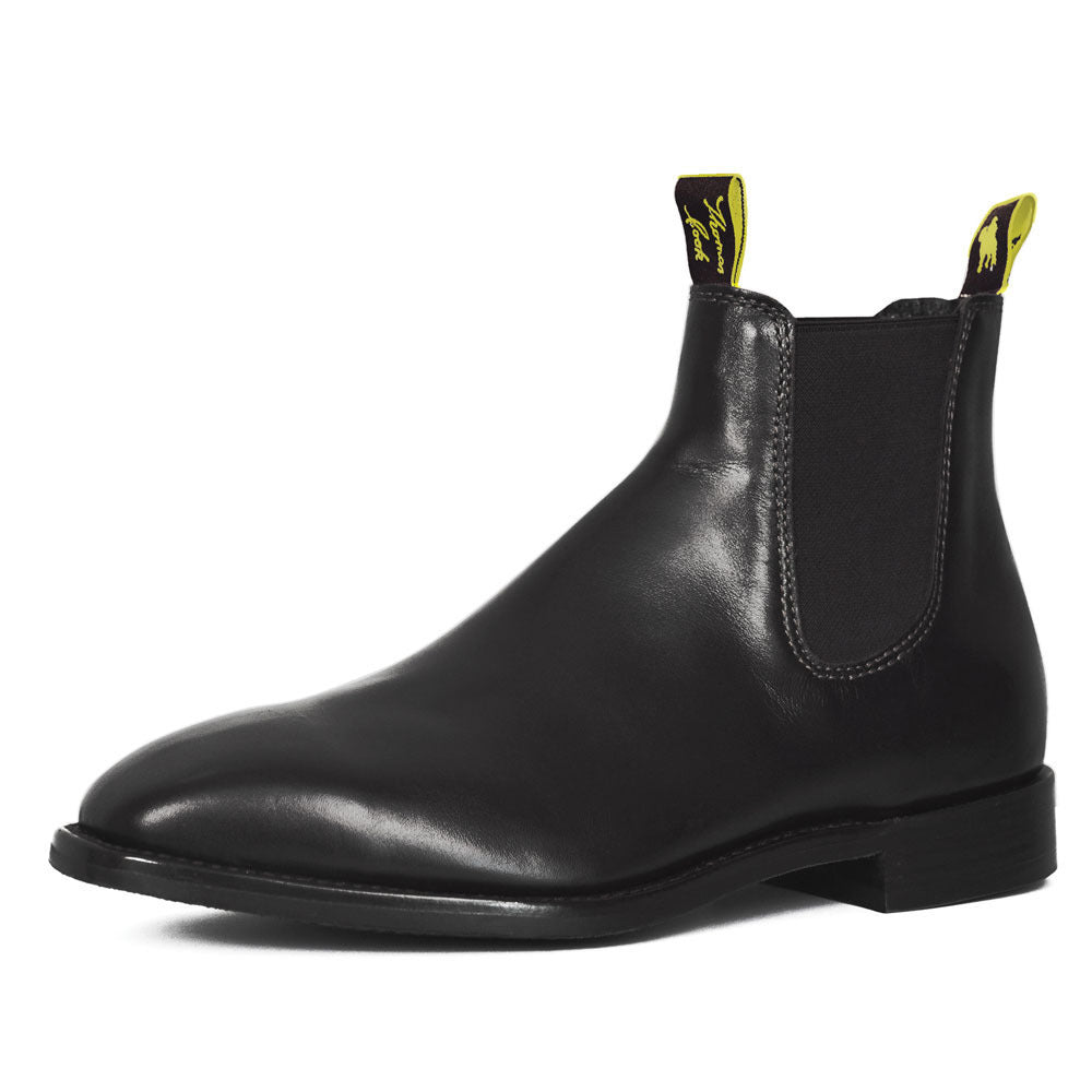 Thomas Cook Mens Trentham Cushion Tech Dress Boots (TCP18193) Black 6EEE