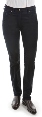 Thomas Cook Womens Stretch Moleskin Wonder Jeans Mid-Reg-Slim (TCP2228007) 32Leg Navy 8