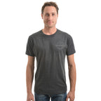 Wrangler Mens Angus T-Shirt (XCP1557366) Charcoal Marle 4XL