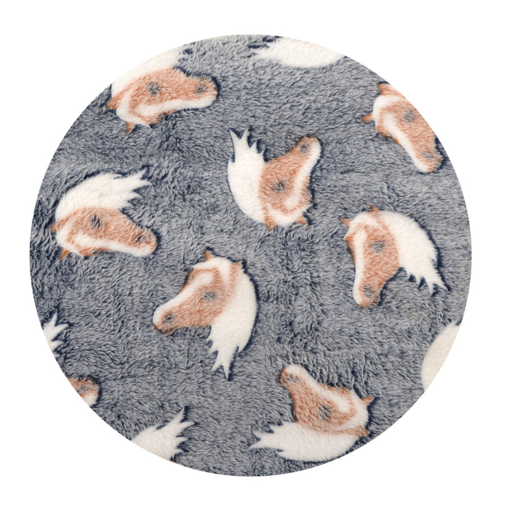 Thomas Cook Horse Snuggle Rug (TCP2908SNU) Grey/Blue/Tan