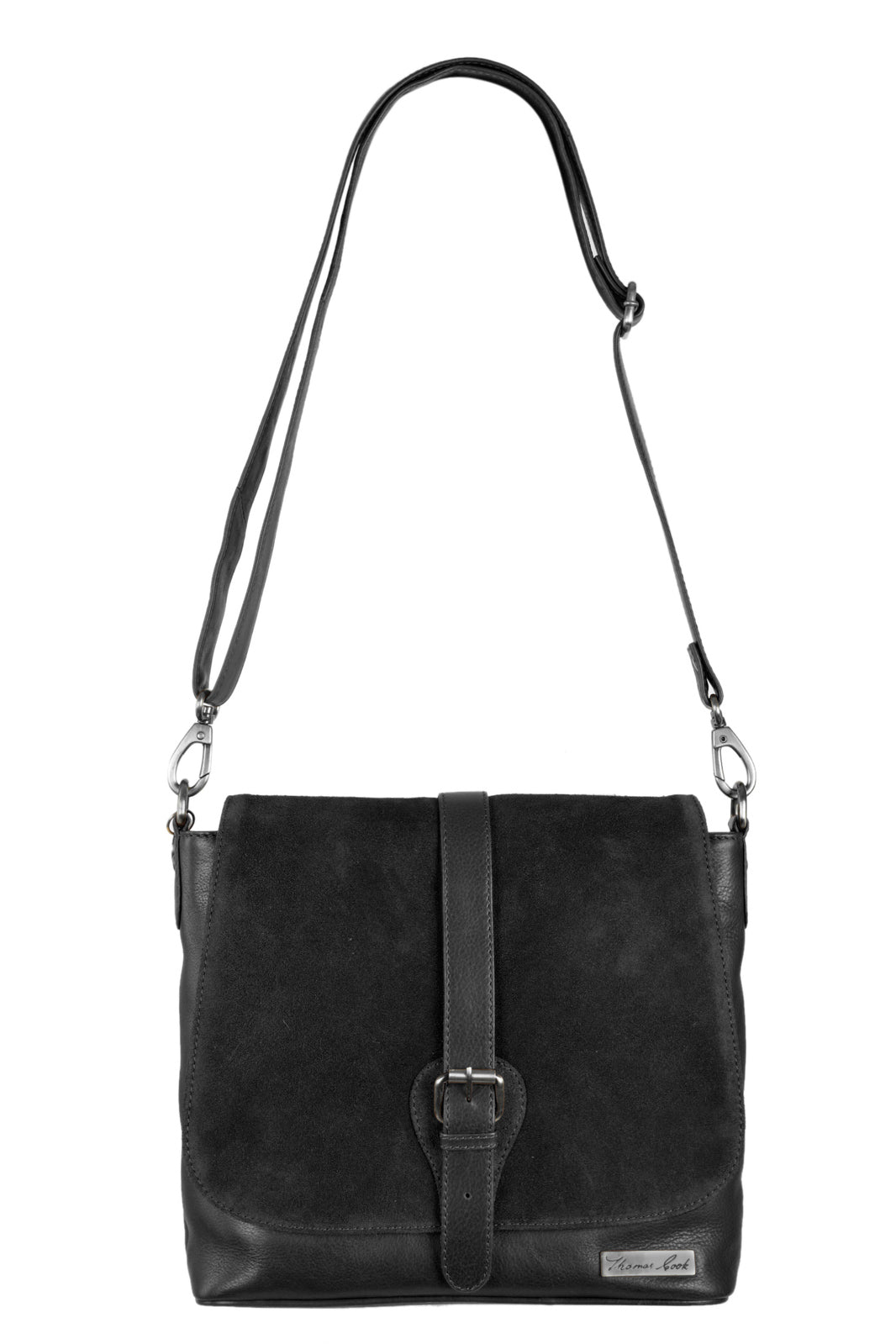 Thomas Cook Womens Stacey Saddle Bag (T2S2918BAG) Black [SD]