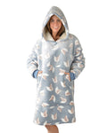 Thomas Cook Snuggle Hoodie (TCP2963SNU) Grey/Blue OSFM