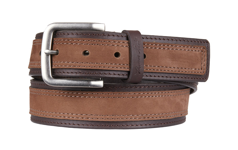 Thomas Cook Mens Grayson Belt (TCP1993BEL) Mocha S