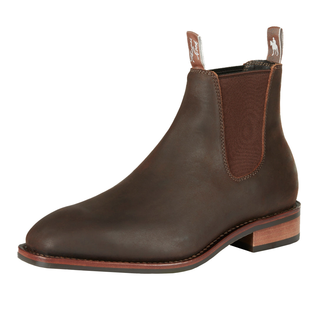 Thomas Cook Mens Trentham Cushion Tech Boots (TCP18193) Oiled Crazy Horse 12EEE