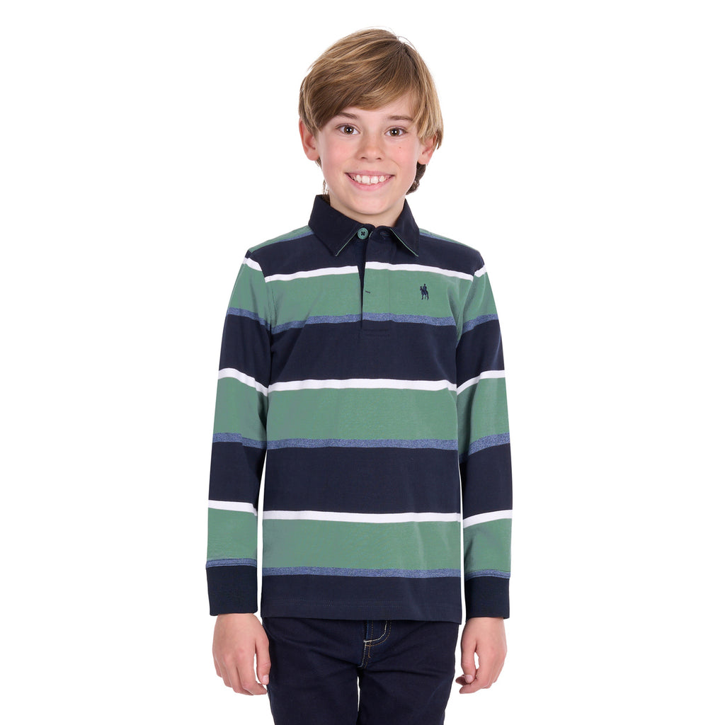 Thomas Cook Boys Douglas Rugby (T6W3503019) Navy/Sage