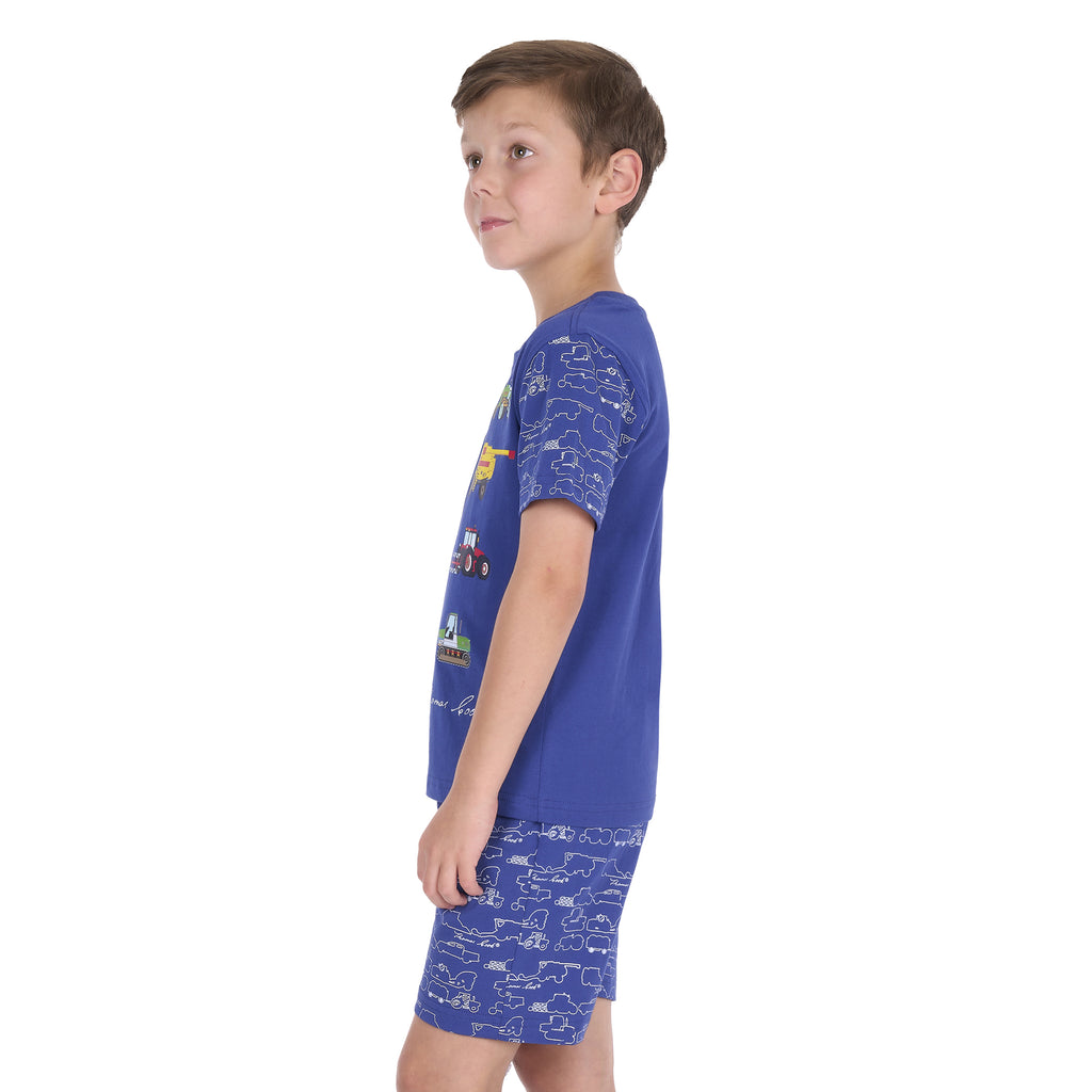 Thomas Cook Boys Ira PJs (T6S3901PJS) Royal Blue