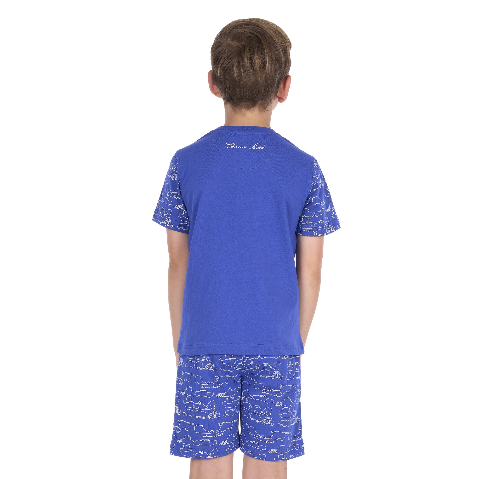 Thomas Cook Boys Ira PJs (T6S3901PJS) Royal Blue