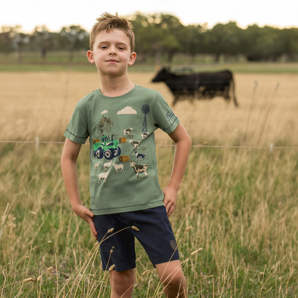 Thomas Cook Boys Joey S/S Tee (T6S3513125) Light Green