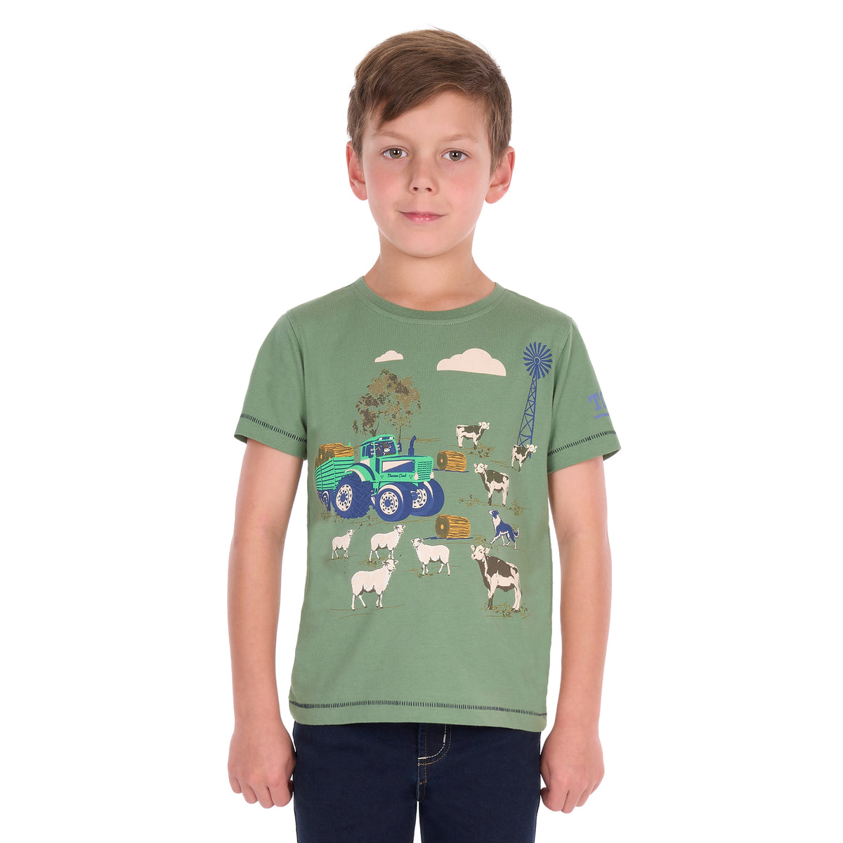 Thomas Cook Boys Joey S/S Tee (T6S3513125) Light Green