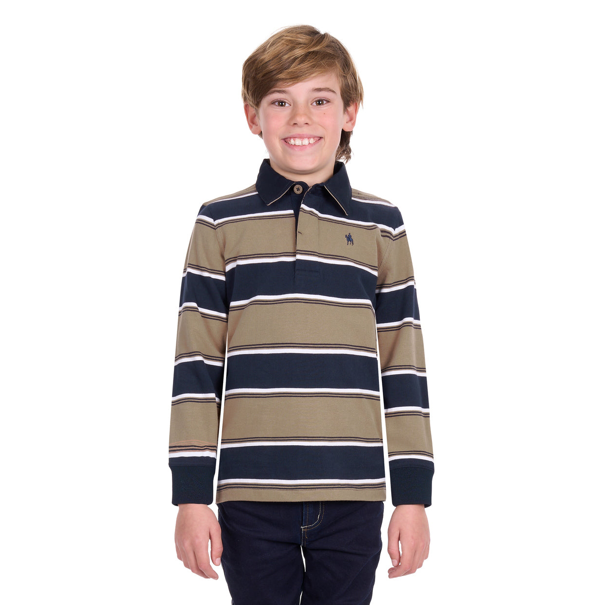 Thomas Cook Boys Jose Rugby (T6W3503022) Navy/Tan