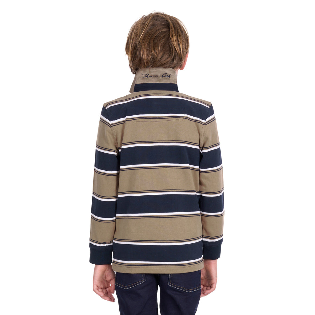 Thomas Cook Boys Jose Rugby (T6W3503022) Navy/Tan