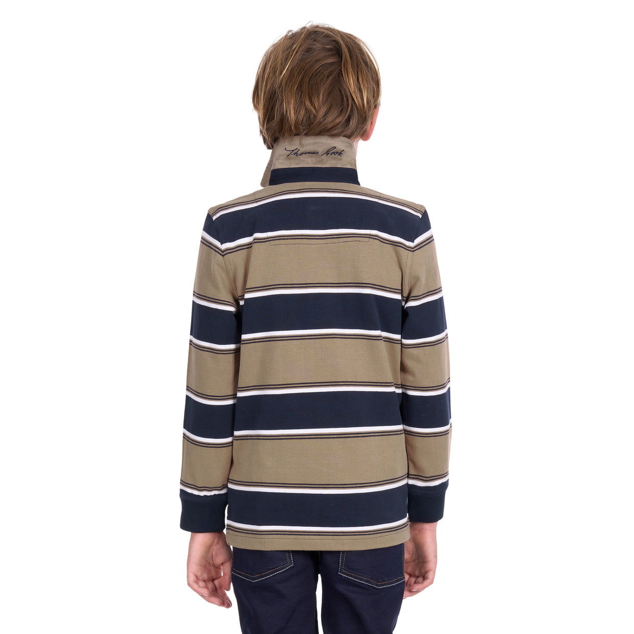 Thomas Cook Boys Jose Rugby (T6W3503022) Navy/Tan