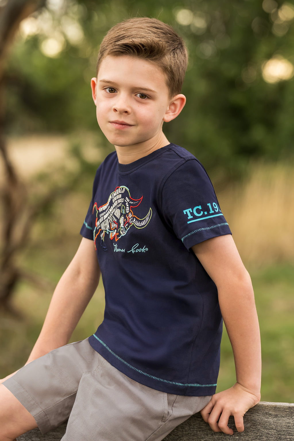 Thomas Cook Boys Terry S/S Tee (T6S3513121) Navy