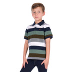 Thomas Cook Boys Wayne S/S Polo (T6S3500020) Tan/Sage