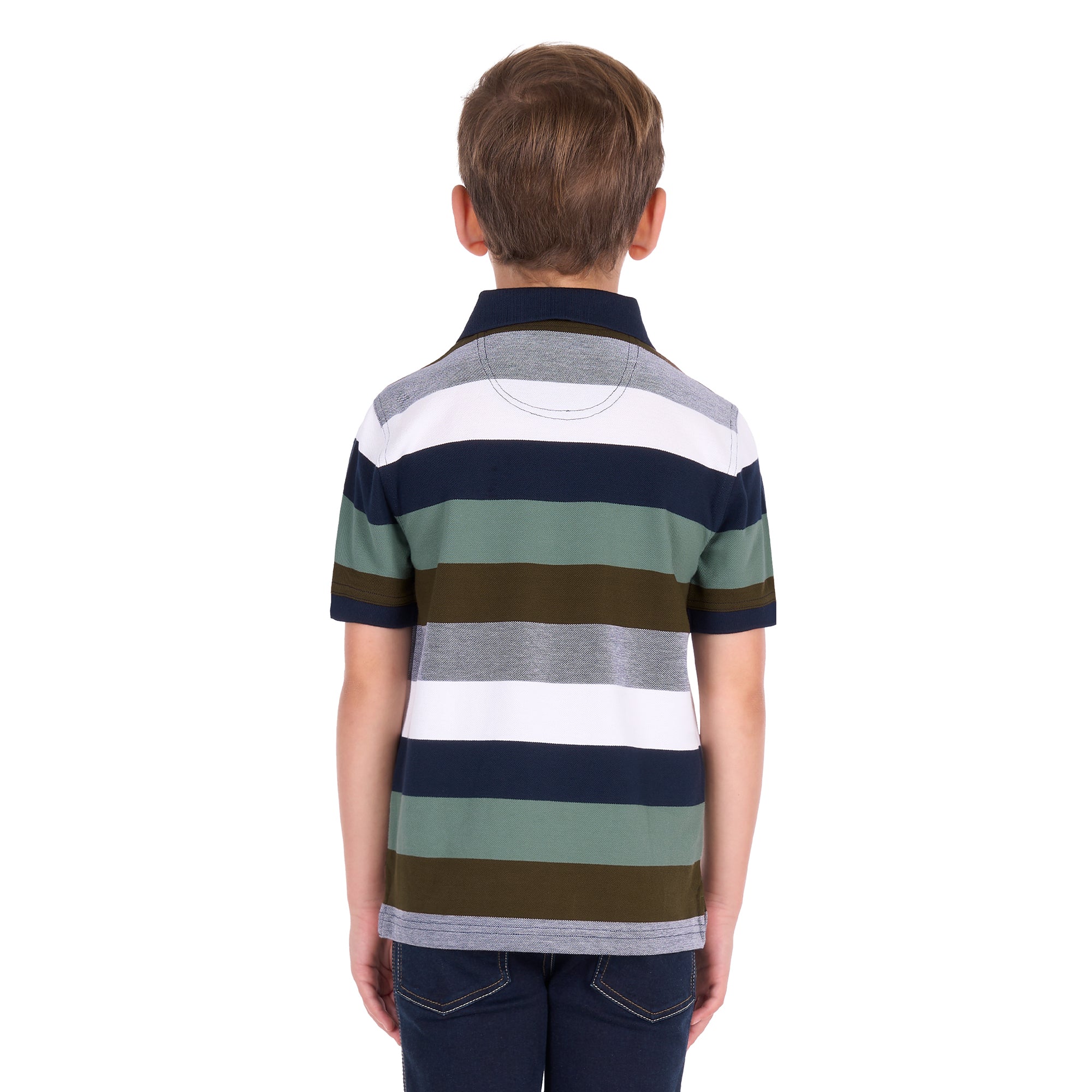Thomas Cook Boys Wayne S/S Polo (T6S3500020) Tan/Sage