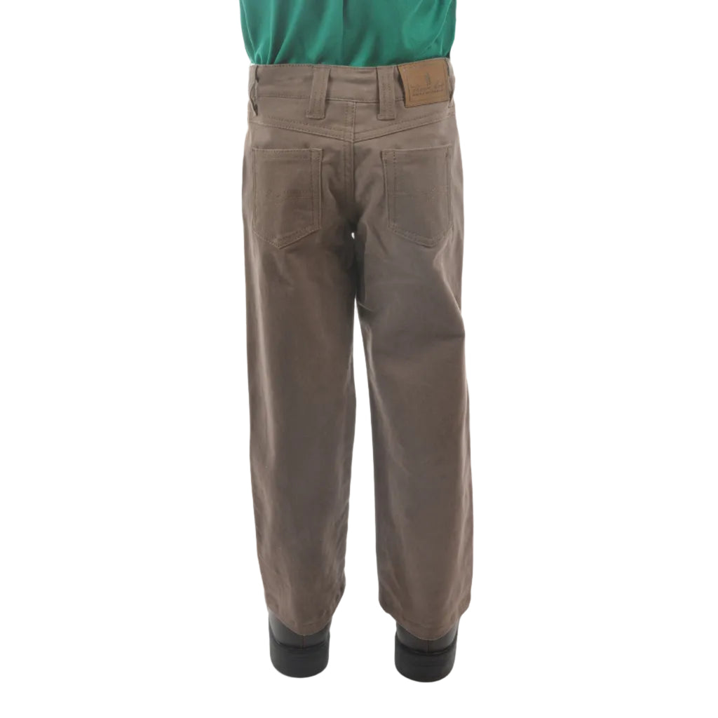 Thomas Cook Childrens Stretch Moleskin Jeans (TCP7208007) Greystone