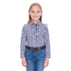 Thomas Cook Girls Celine L/S Shirt (T6W5108085) Navy/White