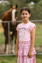 Thomas Cook Girls Coco S/S Tee (T6S5503113) Pale Pink