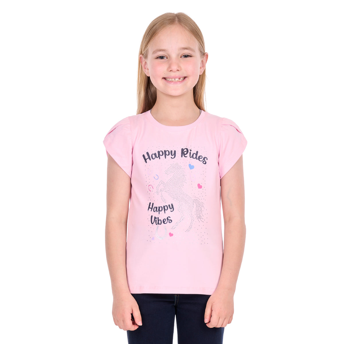 Thomas Cook Girls Coco S/S Tee (T6S5503113) Pale Pink