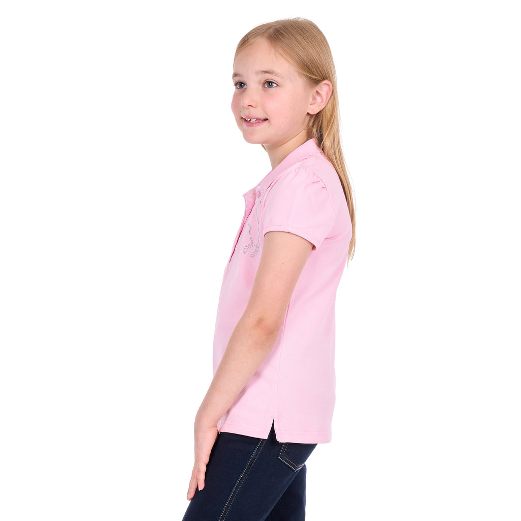 Thomas Cook Girls Daisy S/S Polo (T6S5505109) Pale Pink