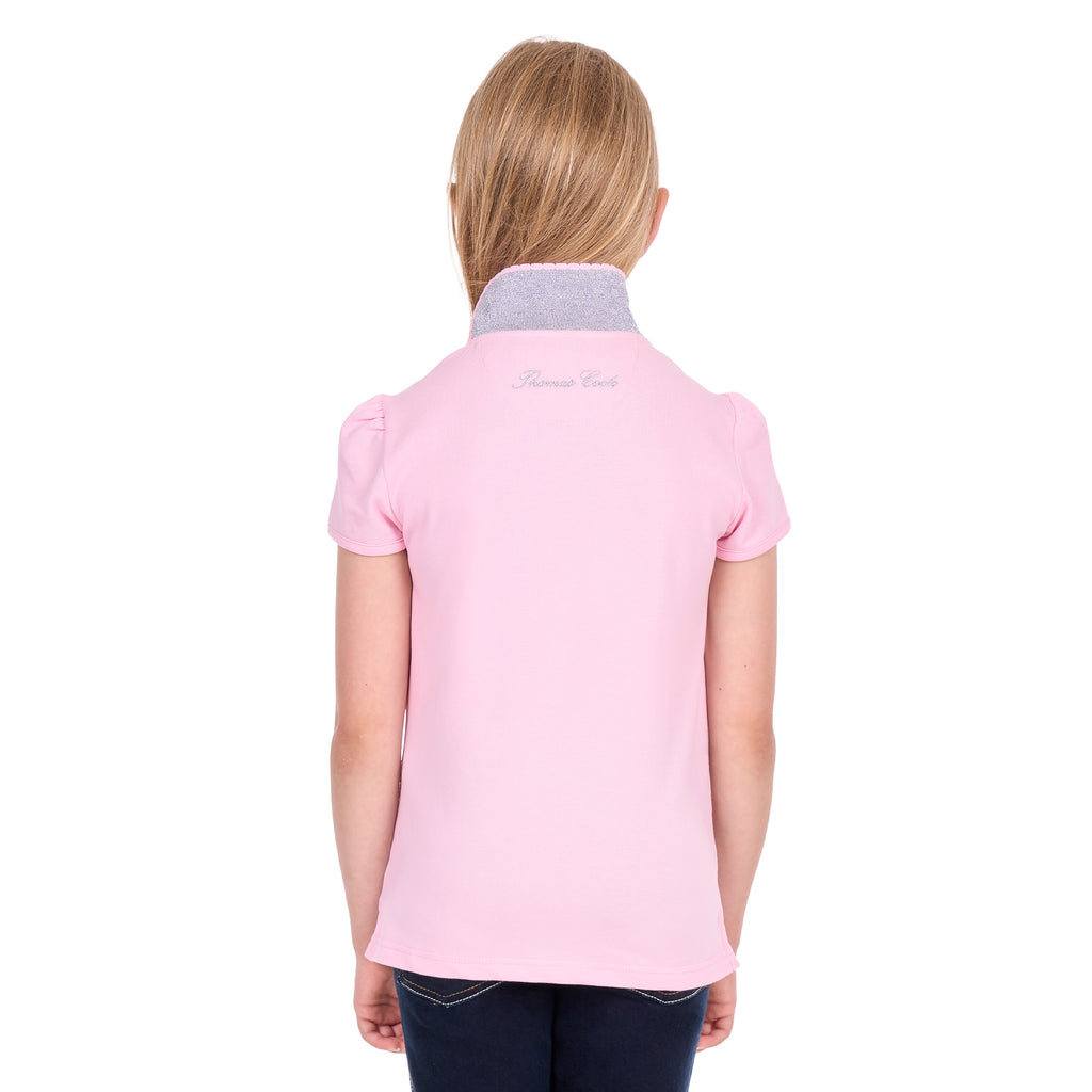 Thomas Cook Girls Daisy S/S Polo (T6S5505109) Pale Pink